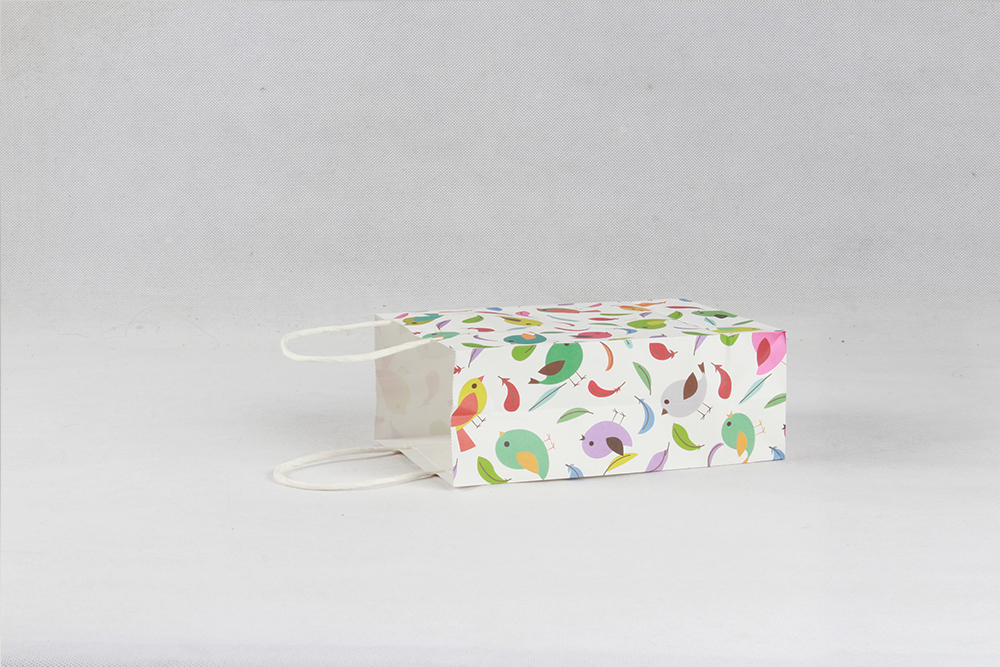 卡通小鳥(niǎo)時(shí)尚牛皮紙袋