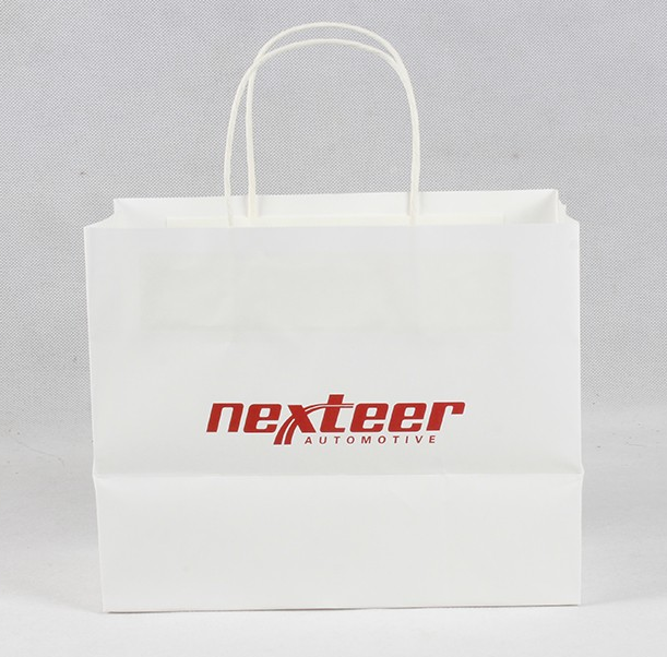 牛皮紙袋的提手該如何固定？